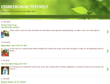 Tablet Screenshot of erdbeerchen-testet.com